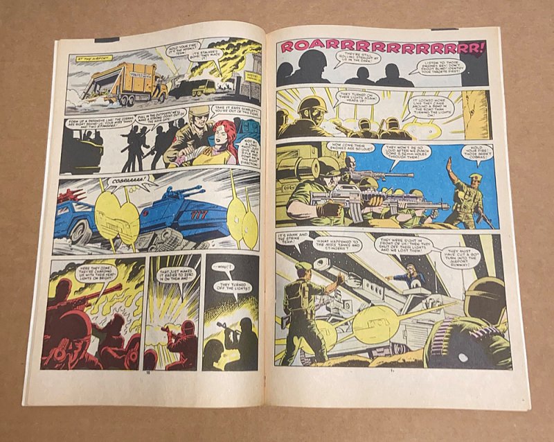 G.I. Joe #50 /  4.5 VG+  / 1st appearance of Zarana / Newsstand /  August 1985