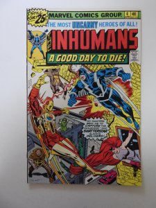 The Inhumans #4 (1976) FN/VF condition