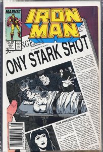 Iron Man #243 (1989) Iron Man