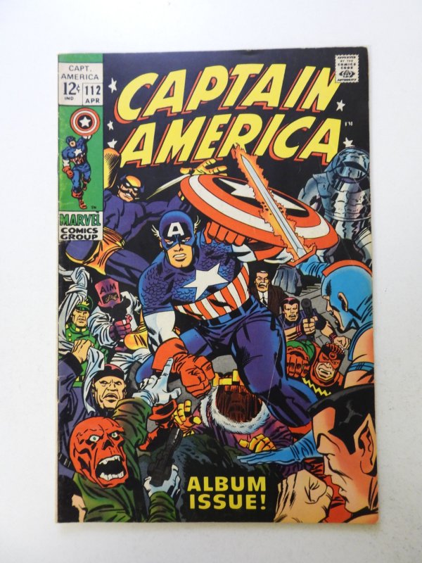 Captain America #112 (1969) VG condition