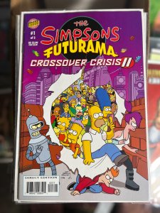 The Simpsons Futurama Crossover Crisis II #1 (2005)