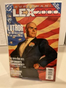 Superman: Lex 2000 Special  2001  9.0 (our highest grade)