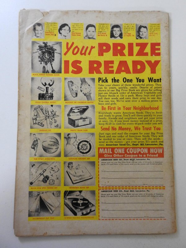 G.I. Combat #59 (1958) PR Condition Book-length spine split, cover detached