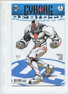 CYBORG: REBIRTH #1 - VARIANT COVER ART BY BRIAN CUNNINGHAM! - (9.2)