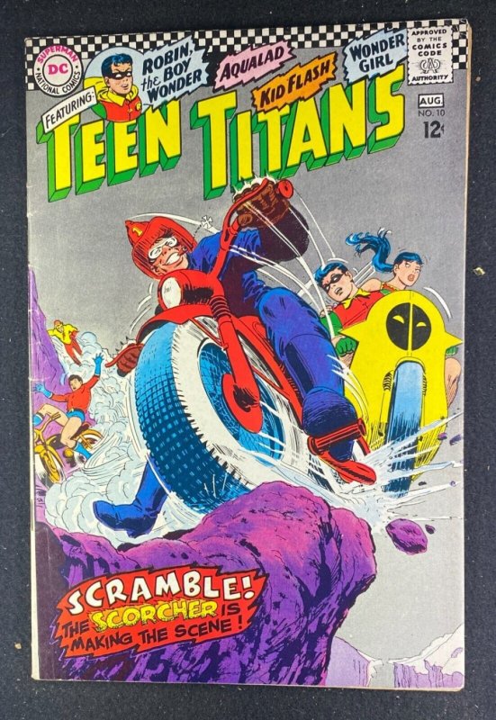 Teen Titans (1966) #10 VG+ (4.5) Nick Cardy