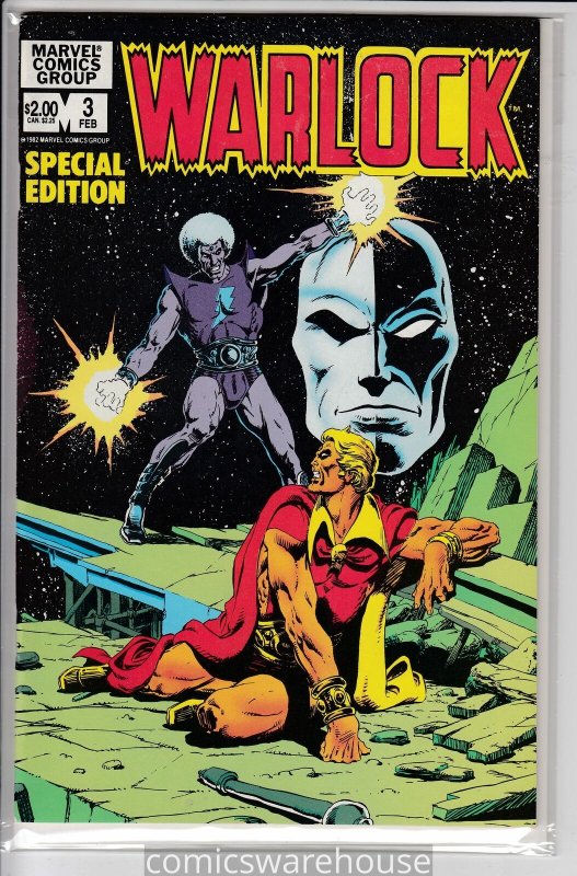 WARLOCK SPECIAL EDITION (1982 MARVEL) #3 FN/VF A15642