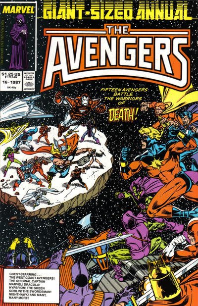 Avengers, The Annual #16 VF ; Marvel