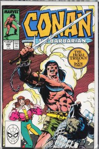 Conan the Barbarian #217 Direct Edition (1989) Conan