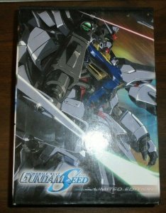 Mobile Suit Gundam Seed DVDs Movies 1 , 2 , & 3 W/ Limited Edition Art Box