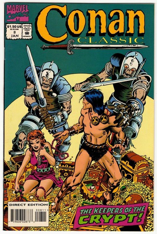 Conan Classic #8 (VF+) Marvel Comics ID#SBX2