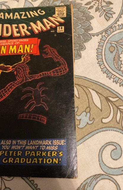 The Amazing Spider-Man #28  (1965)1st Molten Man