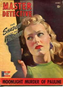 MASTER DETECTIVE--JUNE 1942-G-FAR STUDIOS COVER-MURDER-ASSASSIN- G/VG 
