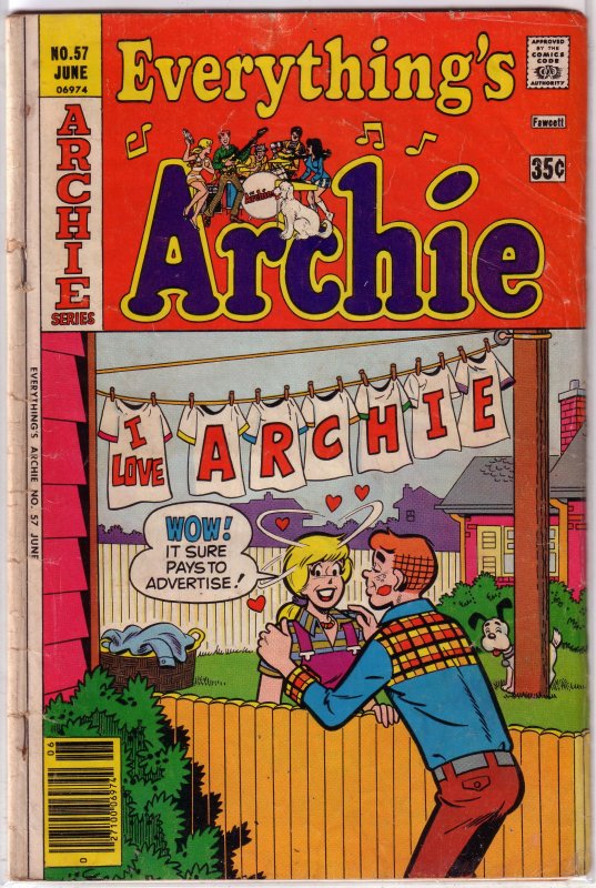 Everything's Archie   # 57 GD