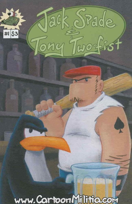 Jack Spade And Tony Two-Fist #1 VF/NM; Cartoon Militia | save on shipping - deta