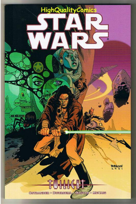 STAR WARS - TWILIGHT, TPB, GN, 1st, Jedi, Saber, NM, 2001