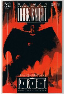 BATMAN: LEGENDS OF THE DARK KNIGHT #11, NM+, Prey, 1989, more LotDK in store 