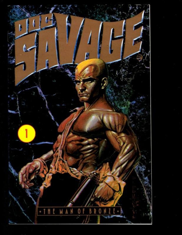 12 Comics Doc Savage # 1 2 3 4 + Discord 1 2 3 5 + Bronze 1 2 3 + Manual 1 JF26