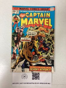 CAPTAIN MARVEL #39 Bronze Age Comic Book 1972 VG-FN Marvel Comics Group 11 LI1