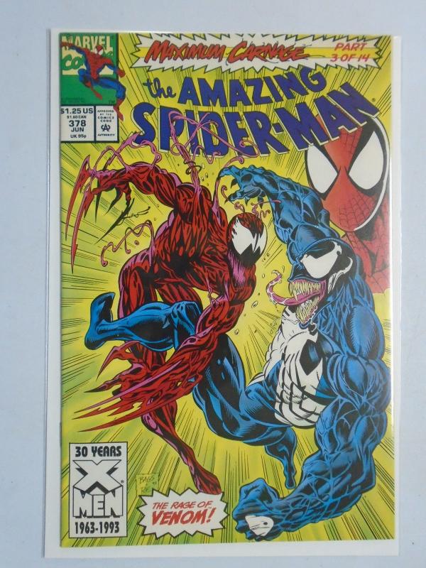 Amazing Spider-Man (1st Series) #378, 8.5/VF+ (1993)