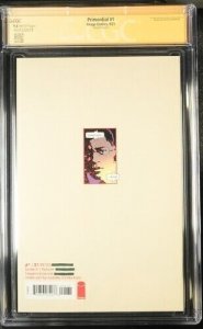 Primordial (2021) # 1 (CGC 9.6 SS) Signed Jeff Lemire* Image Comics * Sorrentino