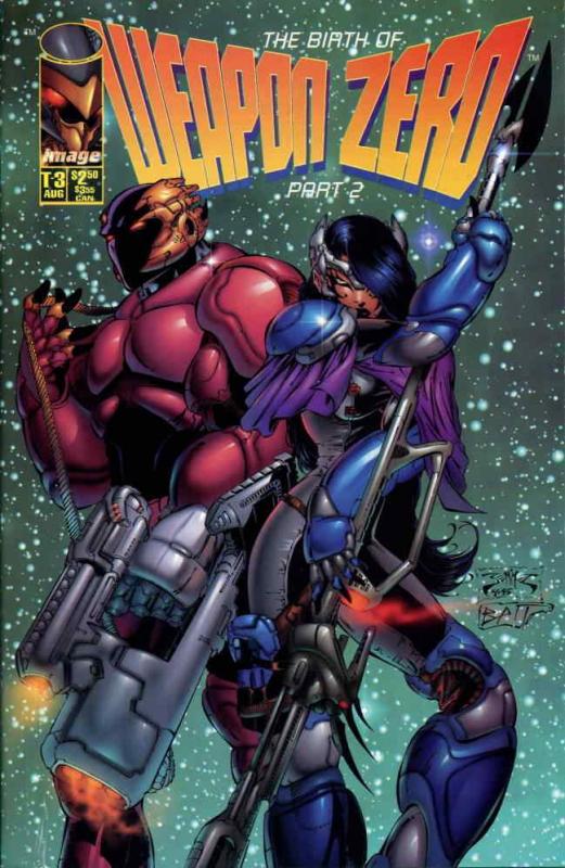 Weapon Zero #2 VF/NM; Image | save on shipping - details inside