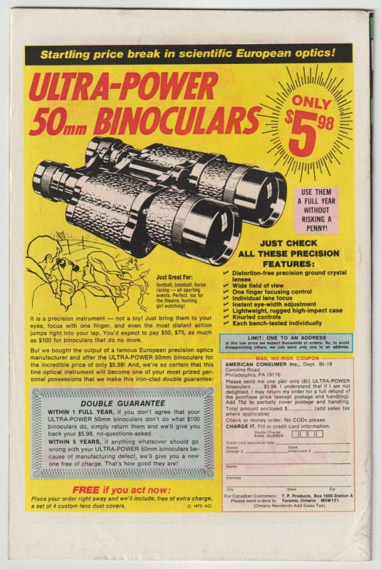 Fantastic Four #163 (Oct 1975, Marvel), FN-VFN condition (7.0), Arkon appearance