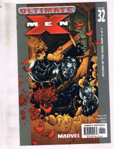 Lot of 5 Ultimate X-Men Marvel Comic Books #30 31 32 33 34 AK8