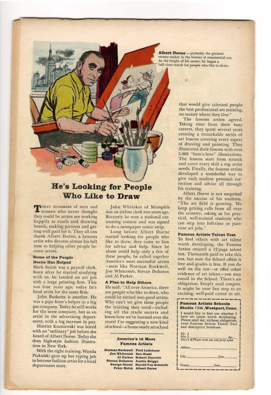 DAREDEVIL 7 VG- 3.5 1st APP RED COSTUME;WALLY WOOD PIN UP.