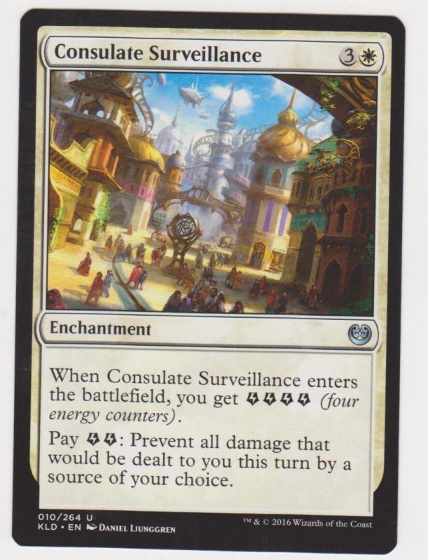 Magic the Gathering: Kaladesh - Consulate Surveillance