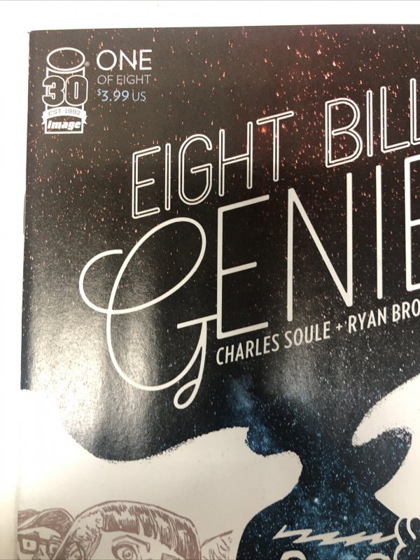 Eight Billion Genies (2022) # 1 (NM) Variant • Image Comics • Charles Soule •