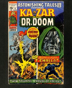 Astonishing Tales #6 Dr. Doom! 1st Bobbi Morse!