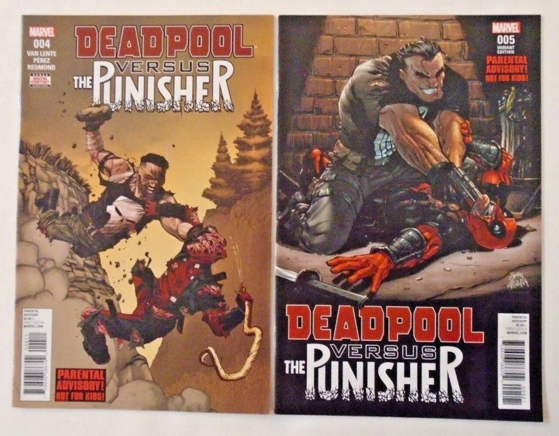 *Deadpool vs the Punisher (2017, of 5) #1-5 (5 books)