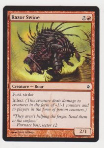 Magic the Gathering: New Phyrexia - Razor Swine