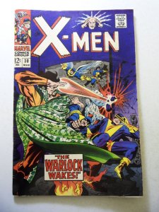 The X-Men #30 (1967) GD/VG Condition moisture stains/damage