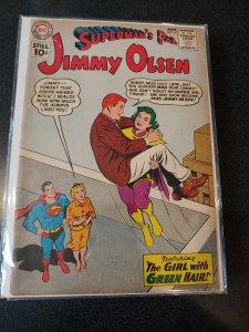 ​Superman’s Pal Jimmy Olsen #51 1961 Curt Swan Lucy Lane Otto Binder VG+
