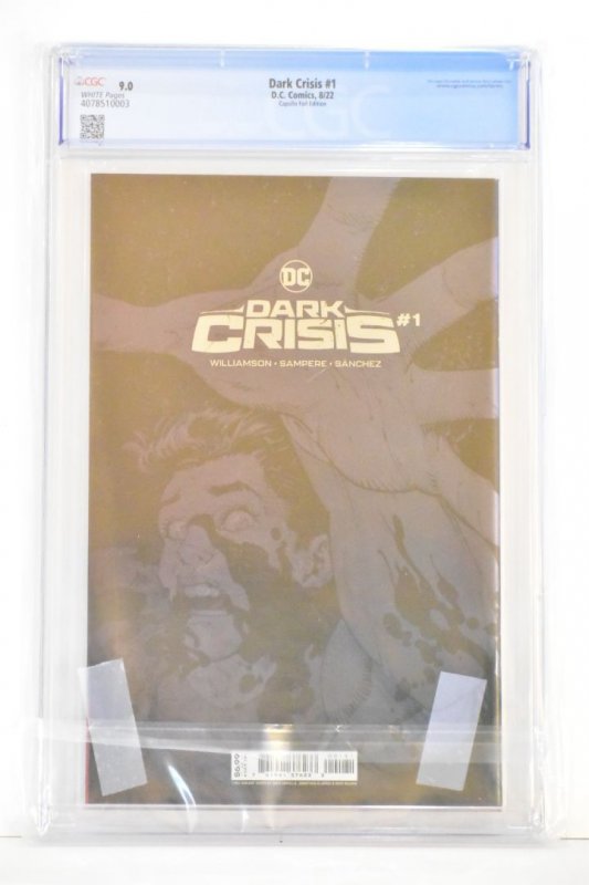 Dark Crisis #1 Capullo Virgin Cover (2022)