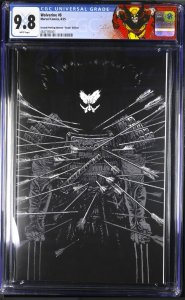 WOLVERINE 8 CGC 9.8 ? 2ND PRINT 1:25 DANIEL WARREN JOHNSON BLACK & WHITE VIRGIN