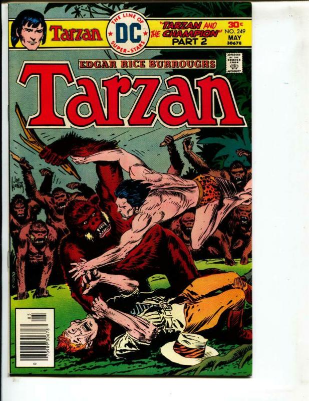 Tarzan-#249-1976-DC-BRONZE-AGE-Joe Kubert-NM-