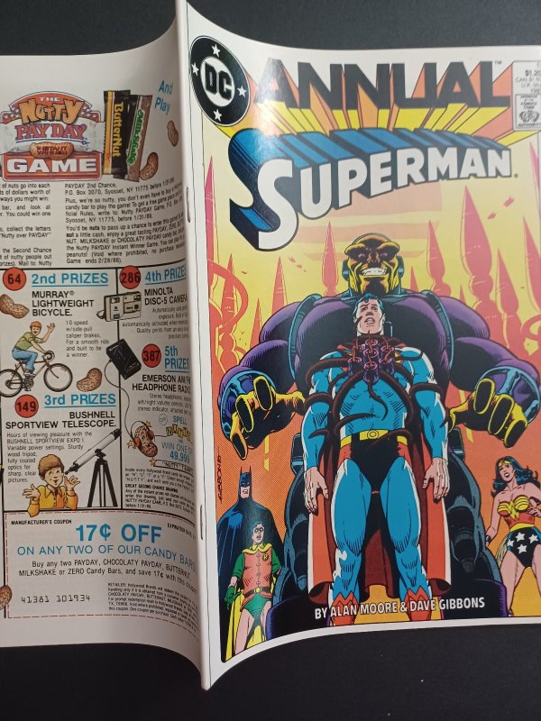Superman Annual #11 - 1st Appearance of Black Mercy - Alan Moore - Gibbons - NM