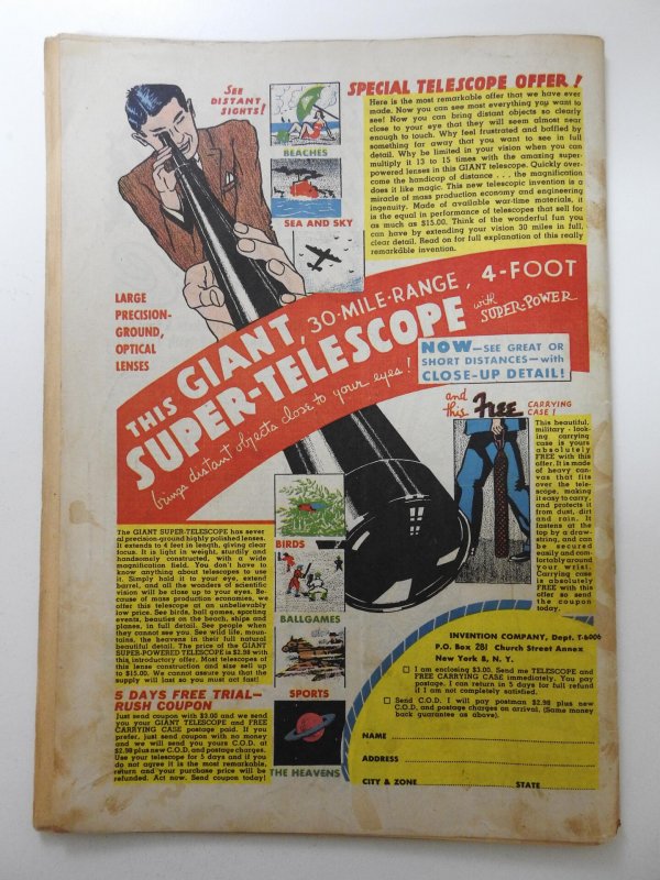 Cryin' Lion Comics #1  (1944) Solid VG Condition!