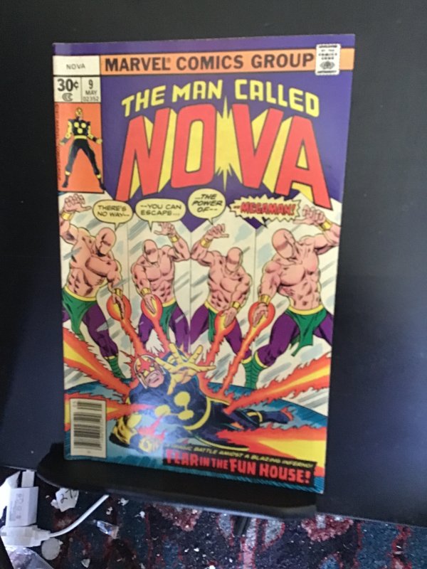 Nova #9 (1977) high-grade first Megaman! VF/NM Wow! Tons just listed!