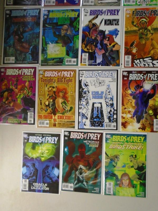 Birds of Prey lot from:#2-115 + Specials, 81 Different, 8.0 VF (1999-2006)