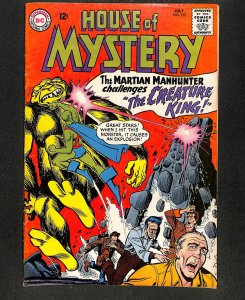 House Of Mystery #152 Martian Manhunter!