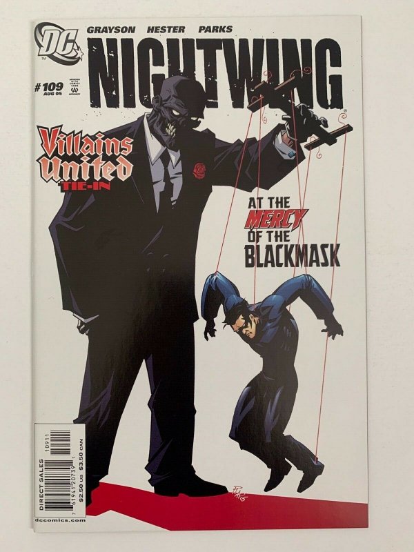 NightWing #109 Villains United Tie-in  | DC Comics | NM