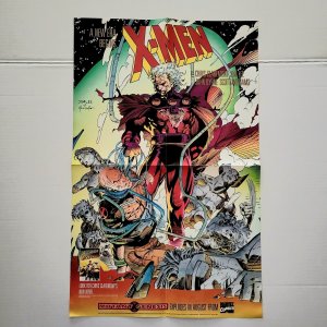 1991 Original Poster X-MEN: MUTANT GENESIS JIM LEE / Marvel Comics PROMO New