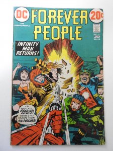 The Forever People #11 (1972) GD/VG Condition moisture stain