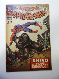 The Amazing Spider-Man #43 (1966) VG Cond manufactured w/ 1 staple 3/4 tear bc