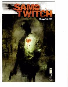 Lot Of 5 Sam & Twitch Image Comic Books # 7 8 9 10 11 Bendis McFarlane J201