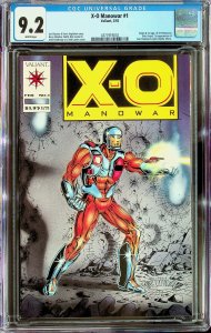 X-O Manowar #1 (1992) - CGC 9.2 - Cert#4371919010