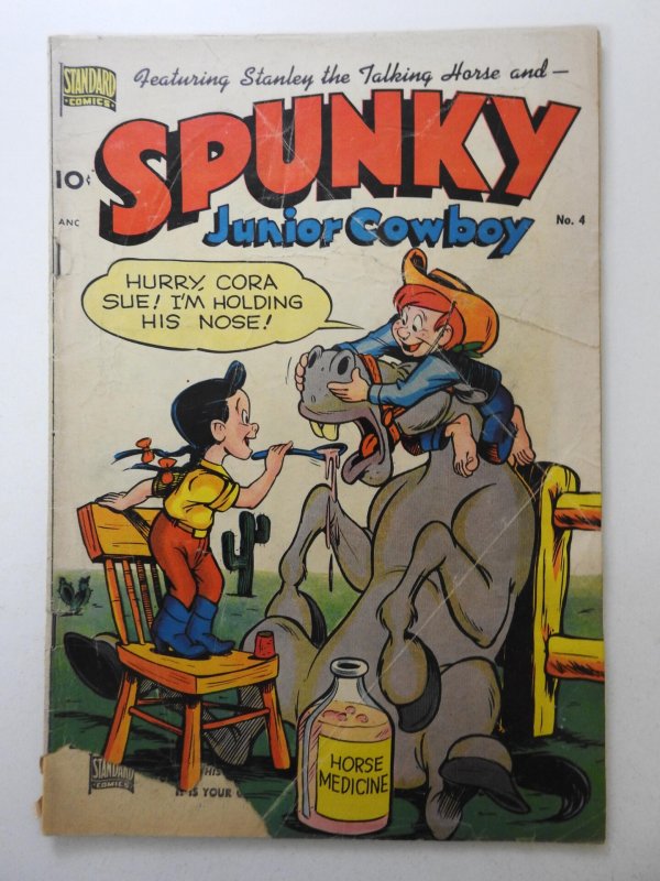 Spunky #4  (1950) Solid Good Condition!